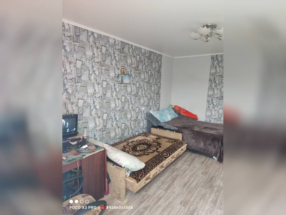 1-комнатная квартира, 34 м2 5/9 этаж, В-П, ш. Октябрьское - фото 3